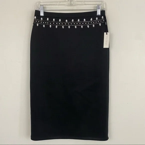 NWT LOVERS + FRIENDS black diamond waist skirt - Picture 2 of 5